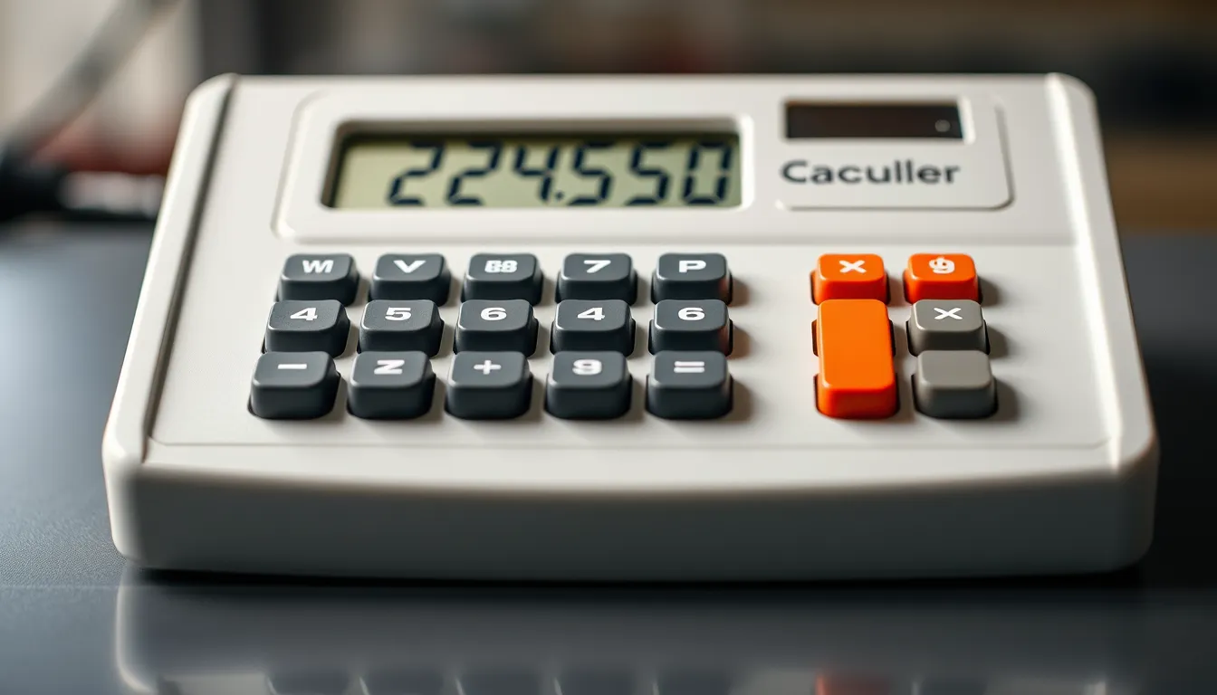 Illustration of bench calculator
